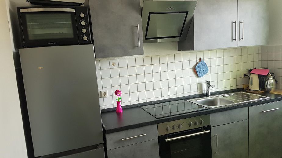 Stadthaus inmitten von Barth super zentral - dennoch ruhig - einfach unschlagbar – Küche 1. OG