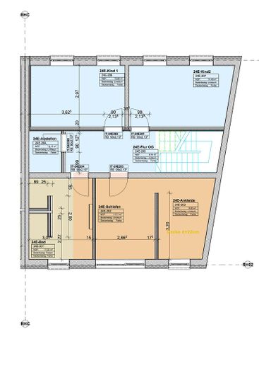 Przestronny dom z 6 pokojami o powierzchni 190 m² | Rodzina, wspólne mieszkanie kilku pokoleń i praca zdalna – Grundriss OG