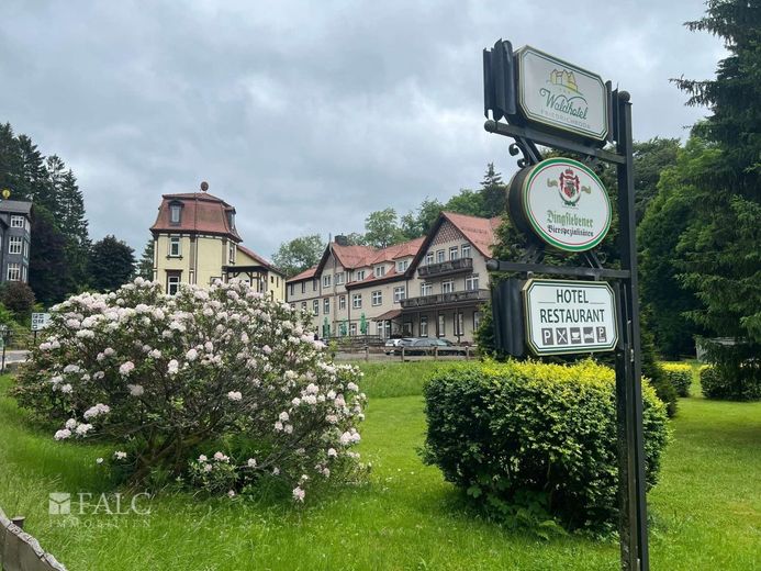 Traditionsreiches Hotelanwesen im Herzen des Thüringer Waldes - modernisiert und vielseitig nutzbar – Außenansicht