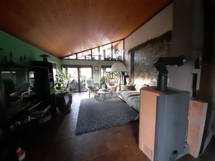 Wohnbereich mit Heizkamin