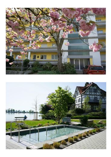 Eingang und Kneippbecken