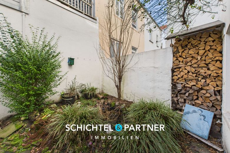 Ostertor | Vermietetes Altbremer Reihenhaus mit pflegeleichtem Außenbereich – S&amp;P | Garten