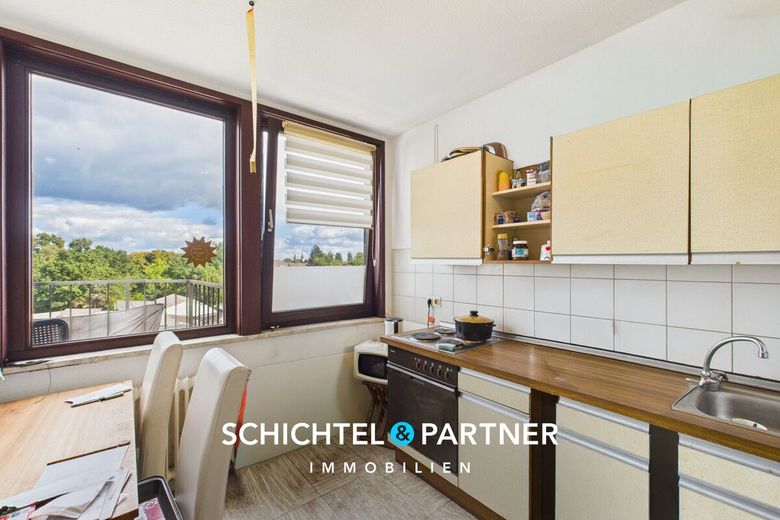 Gröpelingen | Vermietetes Ein-Zimmer Apartment mit Balkon und Fahrstuhl – S&amp;P | Küche