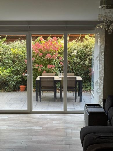 Blick auf die Terrasse