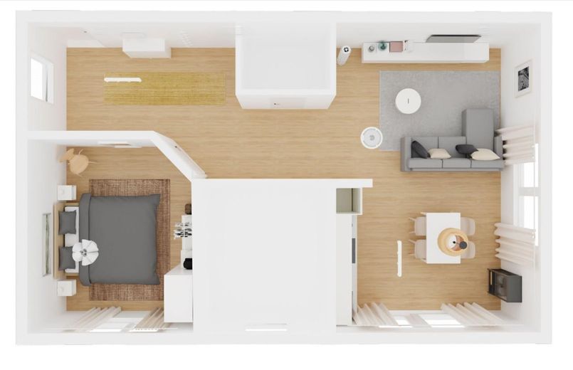 Möblierte Zwei-Zimmer Wohnung – Foto 12