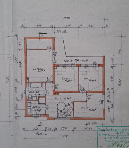 Ampia casa di architetto con giardino da sogno in posizione centrale, da privato – Obergeschoss
