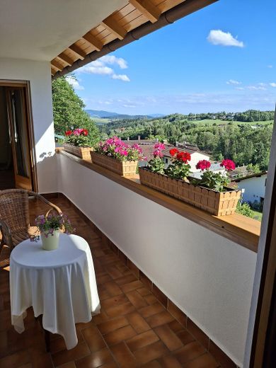 Balkon mit Panoramablick