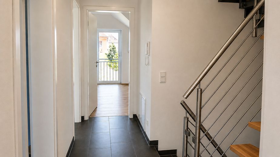 Hochwertige DHH | Neubaugebiet | Top-Lage | A+ | 150 m² | Geschlossenes Carport – الصورة 11