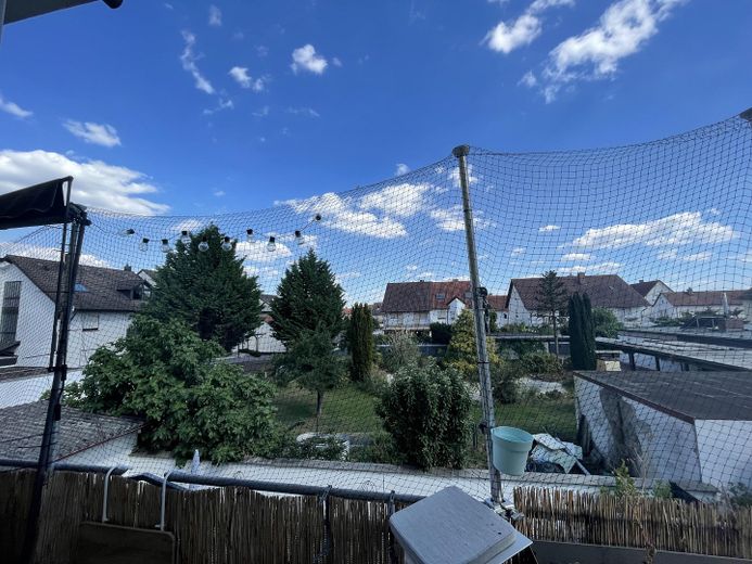 Modernes Zuhause mit Parkblick – 4-Zimmer-Wohnung mit großem Süd-Balkon & Garage – Balkon