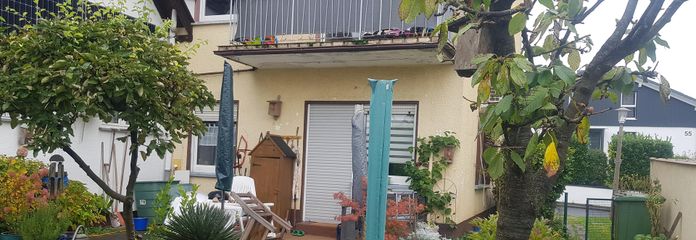 Im Garten vor der Terrasse