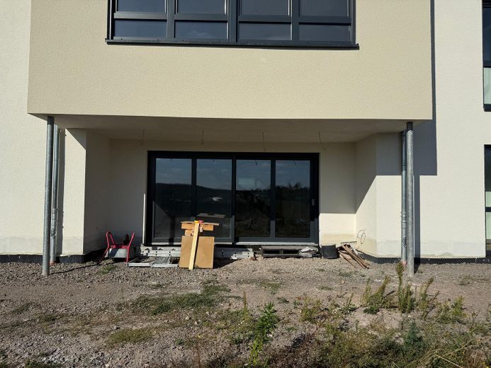 Spacieuse maison individuelle - Première occupation – Hausansicht Garten-mittig