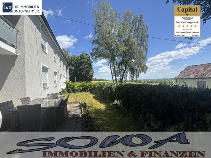 Erdgeschoss - 3 Zimmerwohnung mit Garten - Natur und doch Stadtnahe in Kreut / Oberhausen bei Neuburg zu verkaufen - Ein Objekt von Ihrem Immobilienpartner SOWA Immobilien und Finanzen – फोटो 1
