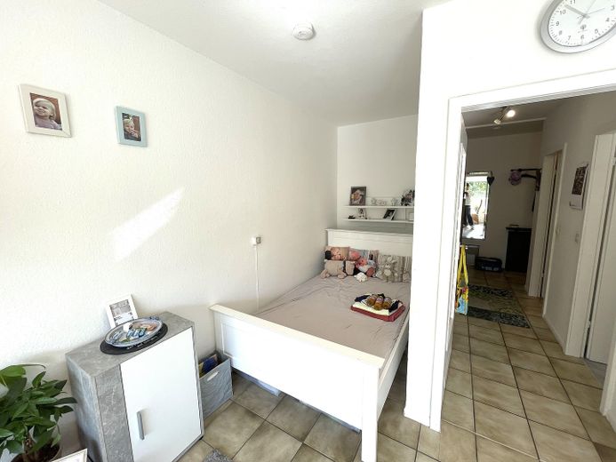 Blick in die Schlafnische