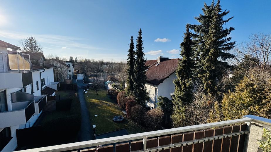 Aussicht Balkon/Wohnzimmer