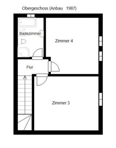 PRECIO REDUCIDO: Dos terrenos con tres casas y potencial de desarrollo – Haus 2 - OG