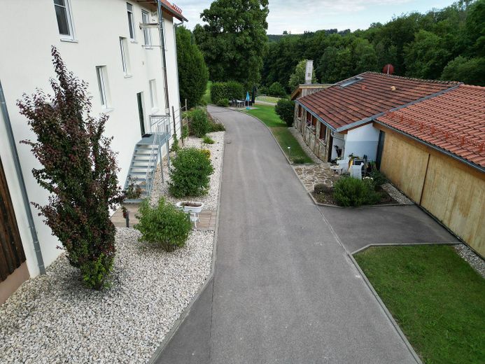 Zufahrt Reithalle