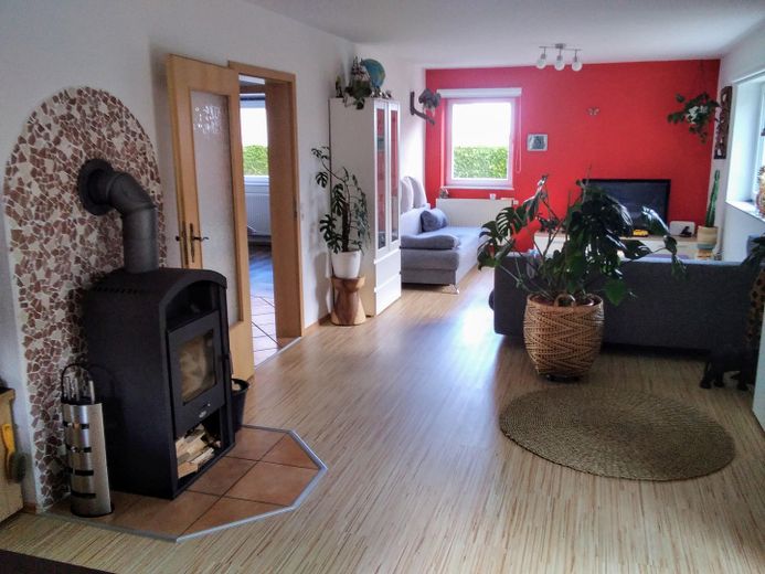 Schwedenofen mit Mosaikoptik