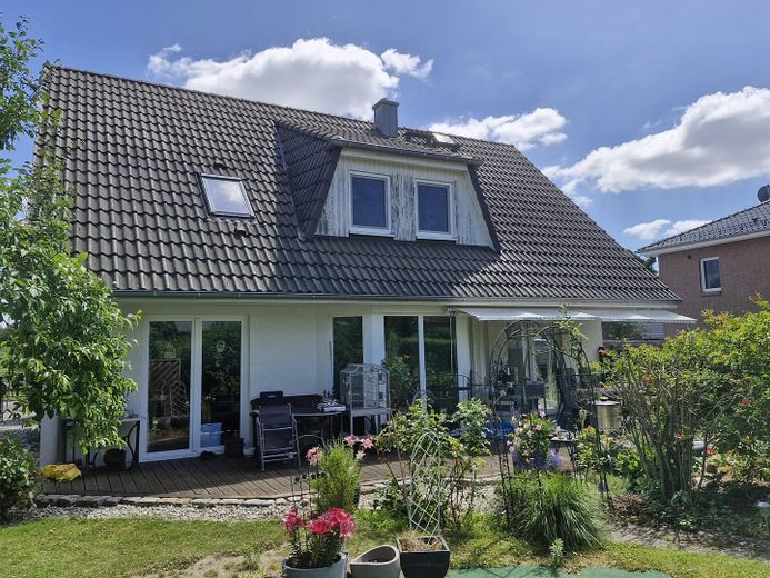 EFH in Fredersdorf - Baustress vermeiden – Terasse