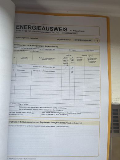 İlk kullanım, yeni yenilenmiş bahçeli müstakil ev, 63828 Kleinkahl'da – Energieausweis