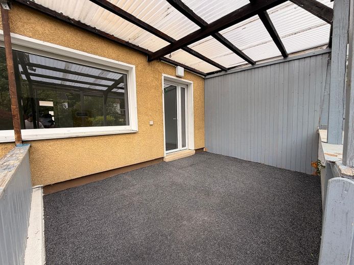 Reihenhaus mit Garten & Dachausbau-Potenzial – 4 Zimmer, provisionsfrei | Goslar - Georgenberg – Terasse