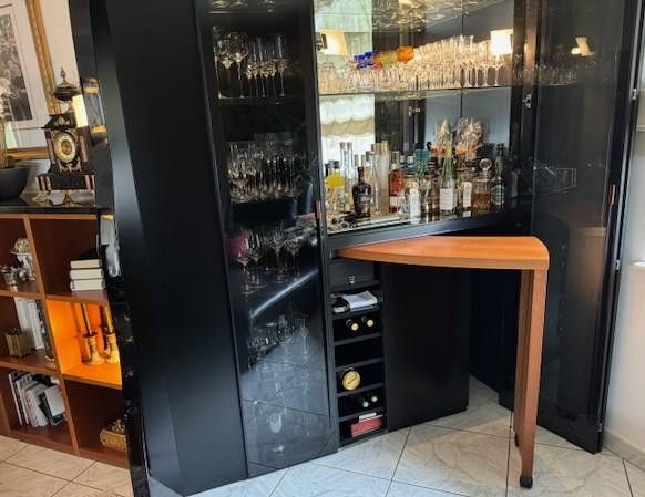 Saarbrücken! Luksusowy dom przy lesie, a jednak w mieście – spokojna, prestiżowa lokalizacja, wszechstronne możliwości wykorzystania – EG -Wohnz. Barschrank
