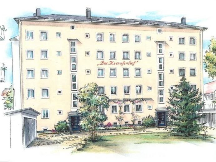 Krausenstr. 16, Wohnung 3 ~~~ Haus mit Aufzug, Balkon, Tageslichtbad mit Wanne und Dusche, Keller – Foto 1