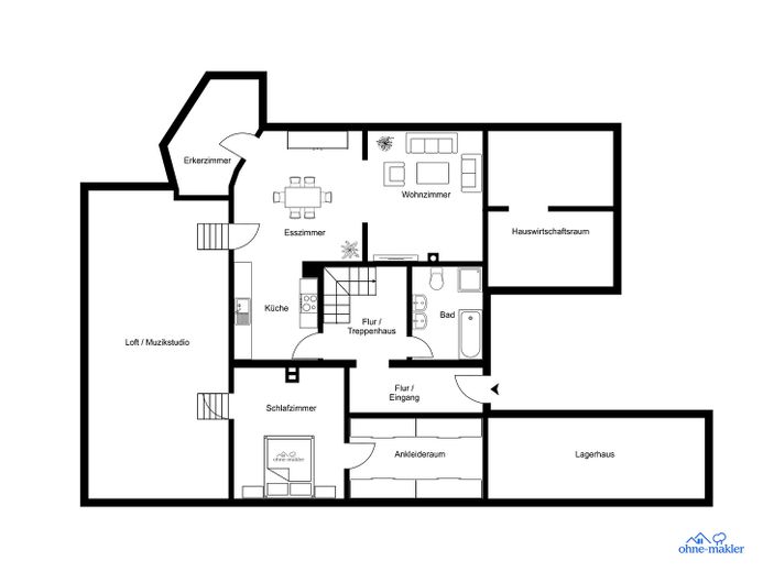 Großzügiges historisches Landhaus mit Studioatelier - familienfreundlich, Nähe Berlin, See & Wald – Foto 2