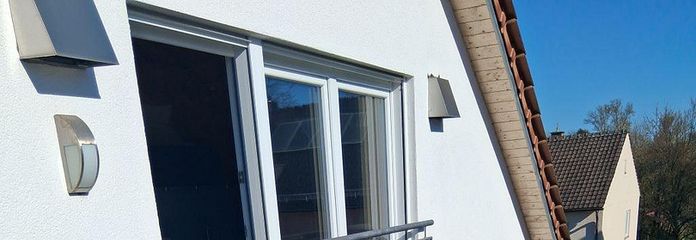 Balkon in Richtung Wohnbereich