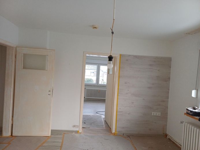 Wohnzimmer Blick Schlafzimmer