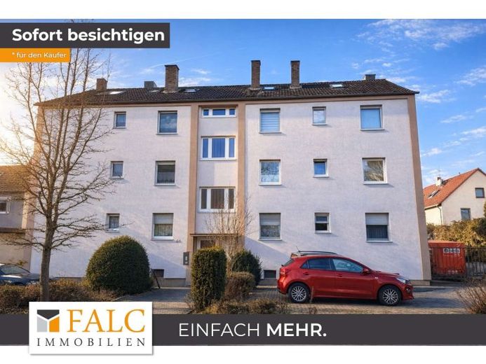 Charmante 3-Zimmer-EG-Wohnung mit Balkon in Oberasbach bei Nürnberg – Foto 1