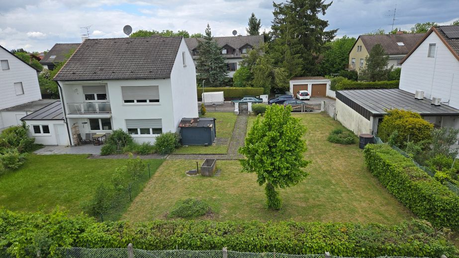 Aussicht vom Dachgeschoss