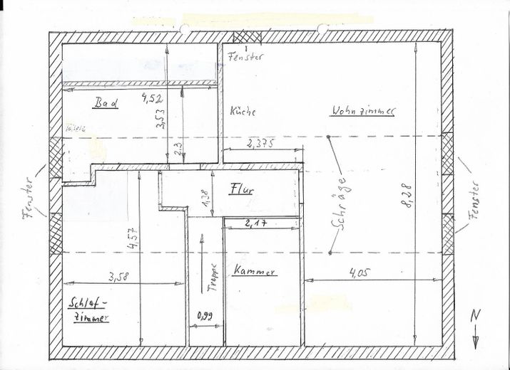 Grundriss Dachgeschoss
