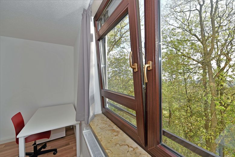 Aussicht aus Wohnung