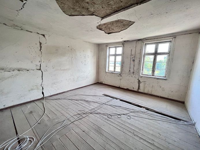 Dachboden sanierungsbedürftig
