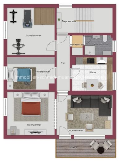 Großzügiges Zweifamilienhaus in Fuldatal - Perfekt für große Familien &amp; Mehrgenerationen – Grundriss OG