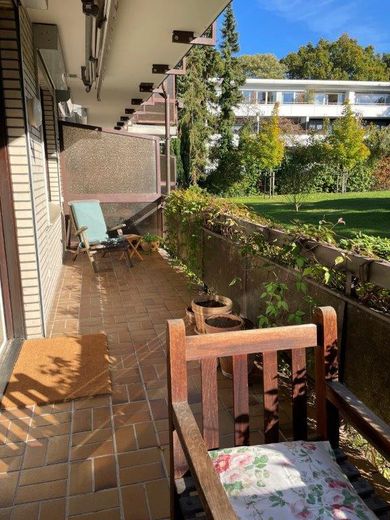 Balkon zur Gartenseite