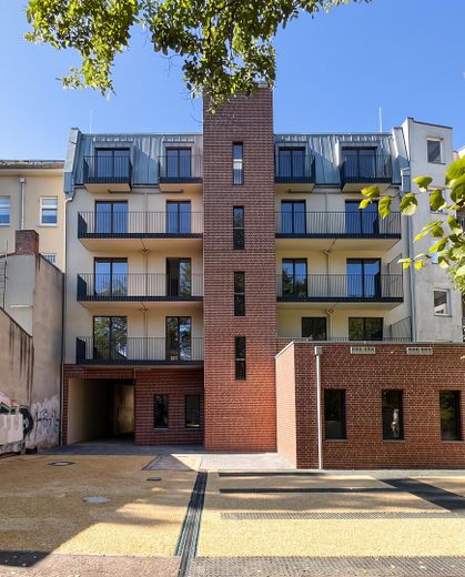 Regenerativ Heizen & Kühlen: Exclusiver Neubau in Alt-Köpenick – vom Eigentümer (Mietkauf möglich) – Hofansicht