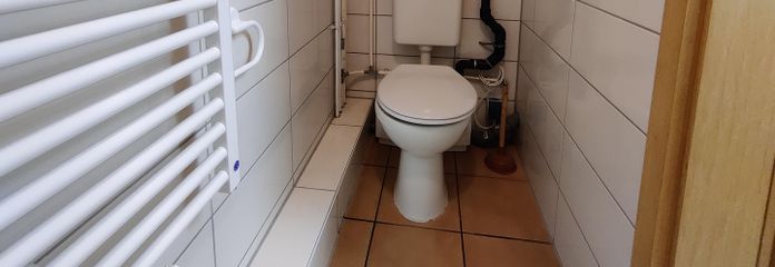 WC im Kellergeschoss