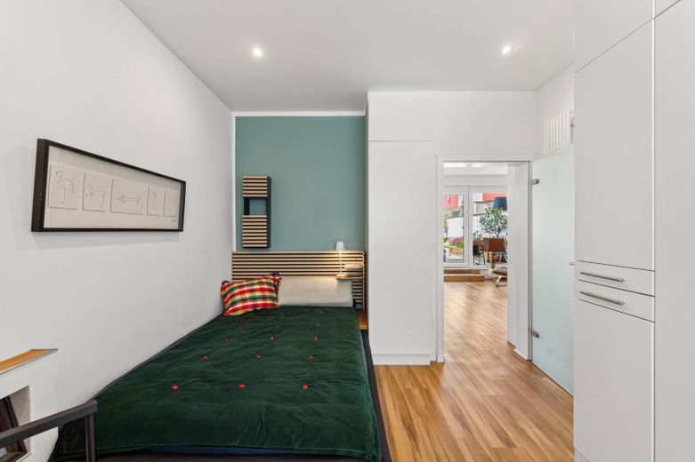 "Sonnenwohnung", Nähe Luitpoldpark - Ideal für 1-2 Personen! – Schlafzimmer