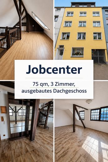 Jobcenter – جوب سنتر – Джобцентер – deine neue Wohnung ist fertig! – Wohnung