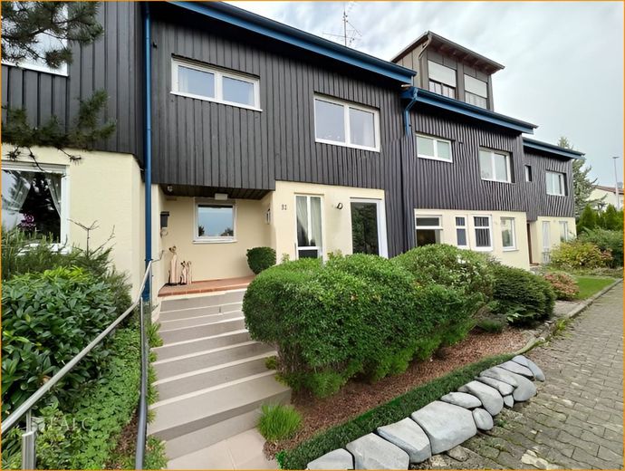 vor dem Haus