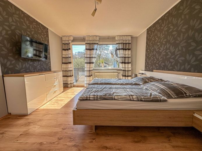 Wohlfühloase im Lenneper Reihenendhaus – Schlafzimmer