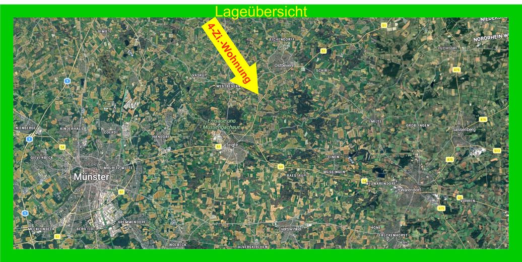 Exklusives Wohnen mit Garten, Neubezug n.Renovierung mit 2 großzügigen Balkonen – Lageübersicht