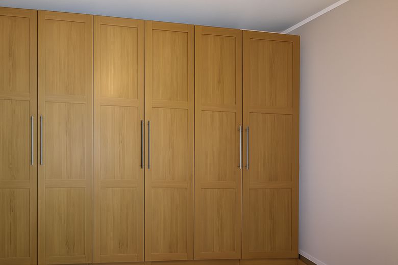 Schlafzimmerschrank vor Ort