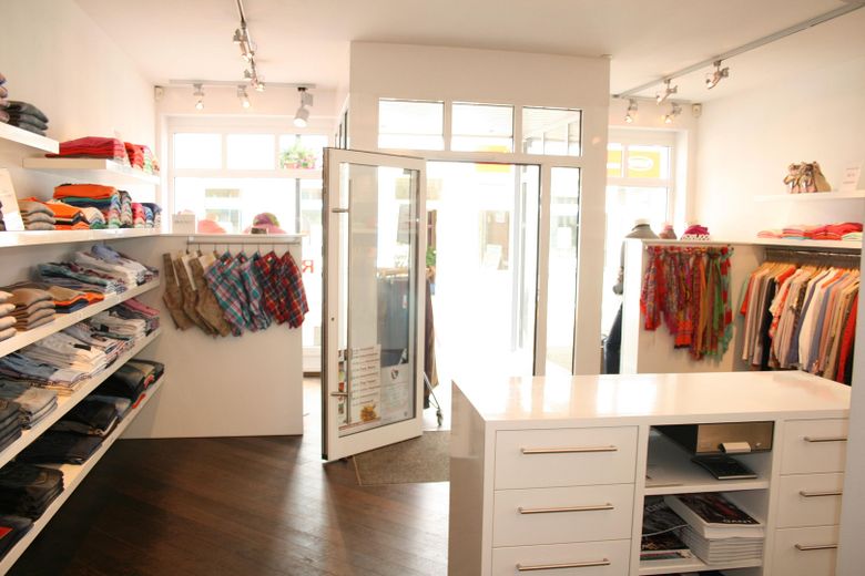 Innenansicht, Textil-Handel