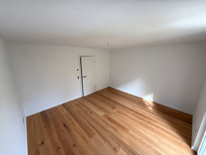 Modernes Reiheneckhaus Stuttgart-Stammheim – Erstbezug nach Kernsanierung – Schlazimmer 1. OG (Bauphase)