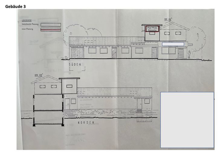 Gebäude 3 mit Treppenturm