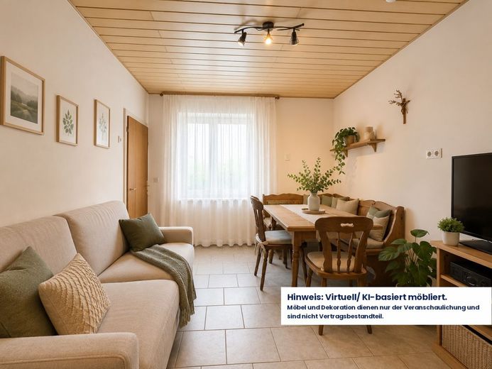 + محجوز + منزل سكني مع إمكانية توسعة، ومرآبين، والكثير من الإمكانات – KI-Esszimmer
