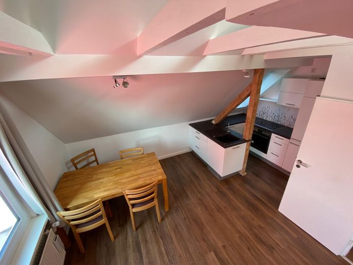 Braunschweig merkezinde şık maisonette daire – Küche Esszimmer