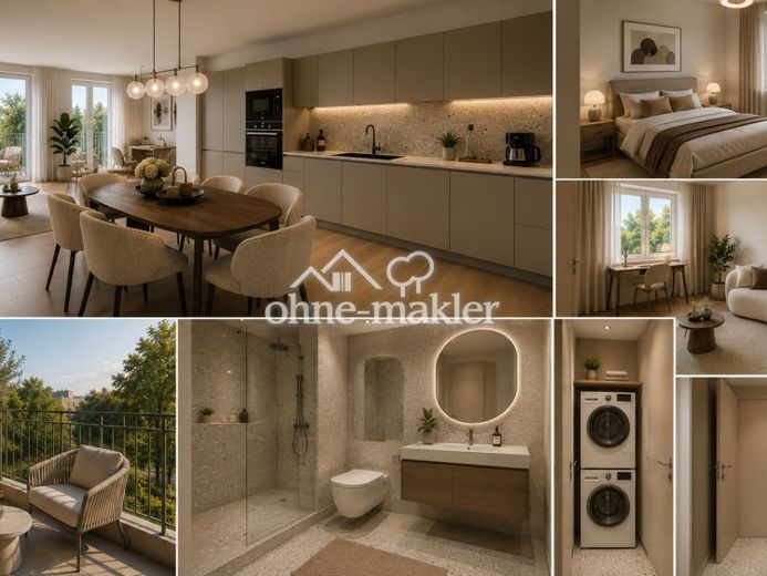 New-build first occupancy in Pankow – modern 3-room apartment with balcony – Photo 2